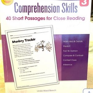 Instruction book Comprehension skills for 3rd grade